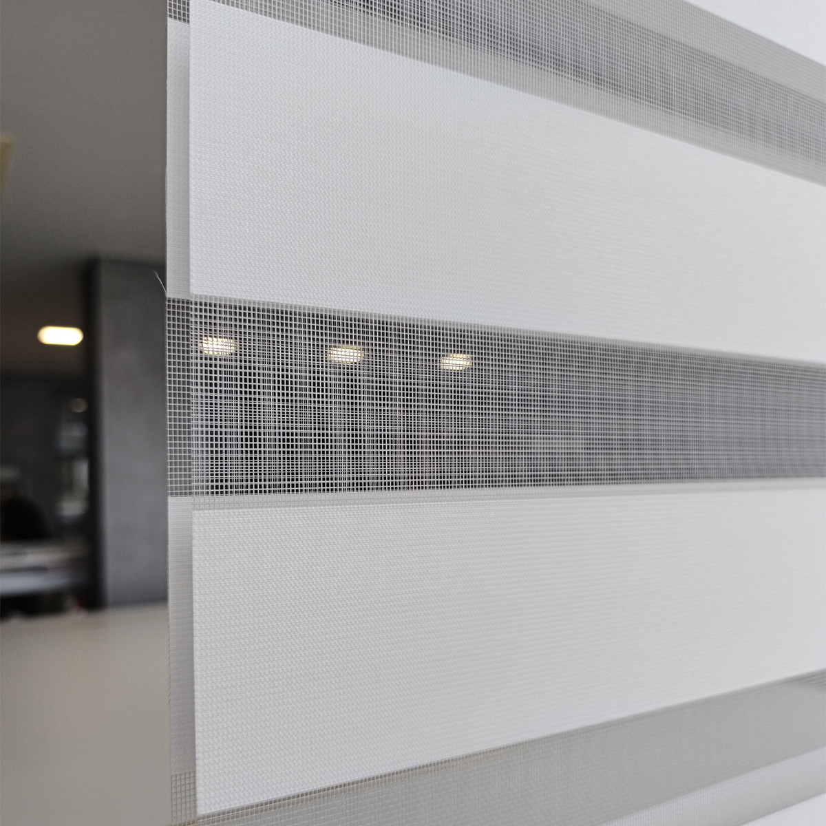 Διπλό ρόλερ Zebra V1  Λευκό ΖΑ1